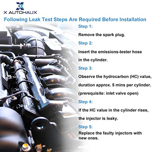 sourcing map 17113553 Black Fuel Injector for 2001-2007 para Chevrolet Silverado 1500