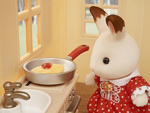 Sylvanian Families 5242 Cosy Cottage Starter Home Mini Muñecas y Accesorios, Multicolor