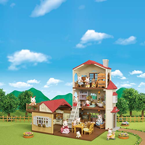 Sylvanian Families-La Grande Maison éclairée Casa con luces (EPOCH 5480), Paquete optimizado , color/modelo surtido