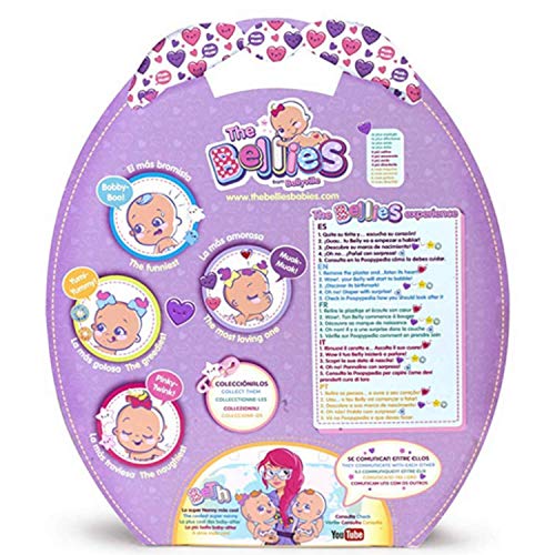 The Bellies - Muak-Muak, muñeco Interactivo para niños y niñas de 3 a 8 años (Famosa 700014564)