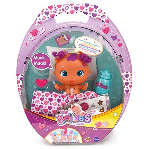 The Bellies - Muak-Muak, muñeco Interactivo para niños y niñas de 3 a 8 años (Famosa 700014564)