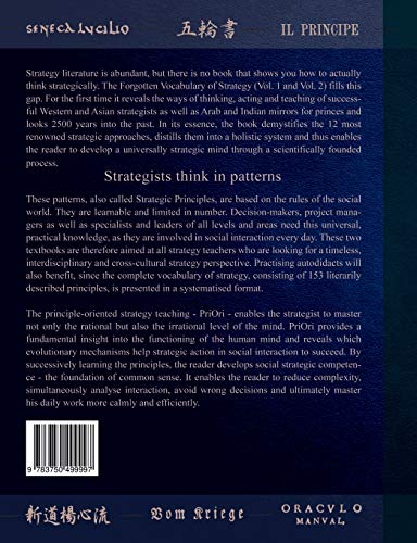 The Forgotten Vocabulary of Strategy Vol.2: The Catalogue of Strategic Principles