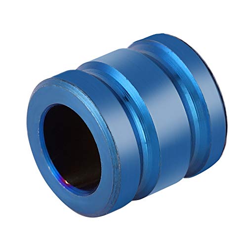 Titanium Knife Lanyard Bead, Parachute Cord Bead Paracord Bead Exterior EDC Colgante (pequeño) (Blue)