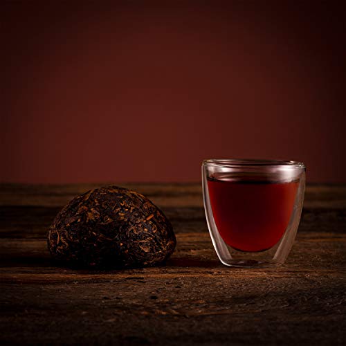 Toucha Puer Té Yunnan China - Tou Cha Shou Té Puerh - Pu-Erh Shu Pu Erh Té Pastel Yunnan China - Pu Chino O Pu-Erh Té Negro - Puh Er - Puer 100g