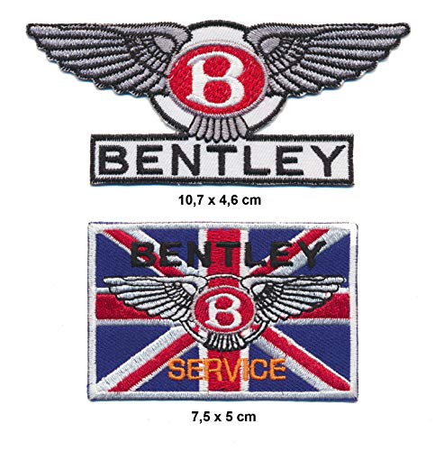 UKMotors Parches Bentley Parches 2 Unidades Auto Oldtimer Continental GT Mulsanne Azure