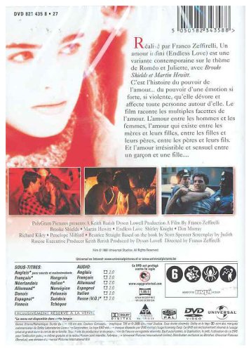 Un Amour Infini  [Edizione: Francia] [ITA] [Italia] [DVD]