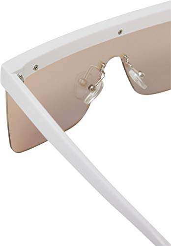 Urban Classics Sonnenbrille Sunglasses Rhodos 2-Pack Gafas, black/white, Talla única Unisex Niños