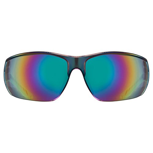 Uvex Sportstyle 204 Gafas de Ciclismo, Unisex Adulto, Verde/Negro, Talla Única