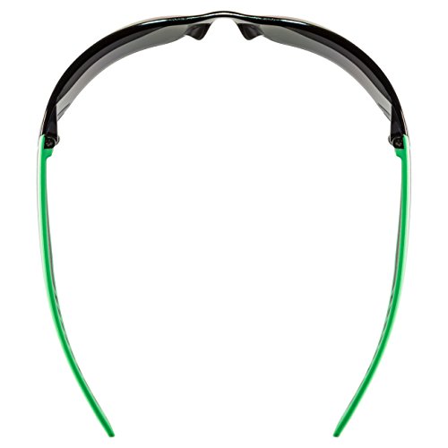 Uvex Sportstyle 204 Gafas de Ciclismo, Unisex Adulto, Verde/Negro, Talla Única