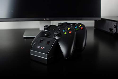 Venom - Twin Docking Station & Battery Packs Con Cubiertas (Xbox One)