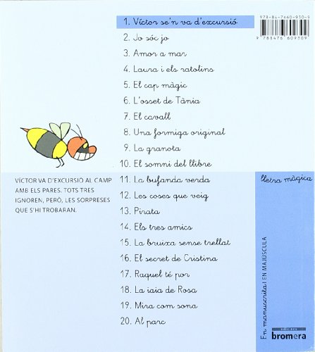 Víctor se'n va d'excursió: 1 (LLETRA MÀGICA)