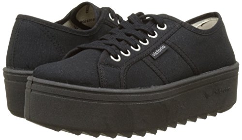 Victoria Basket Lona Plataf. Negra, Zapatillas Unisex Adulto, 38 EU