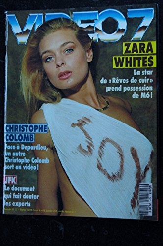 VIDEO 7 127 1992 ZARA WHITES DEPARDIEU CHRISTOPHE COLOMB CHABROL MONROE + CAHIER EROTIC