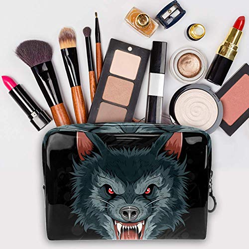 Viper Snake Makeup Bag Travel Neceser Bolsa de aseo de viaje, Nylon resistente al agua