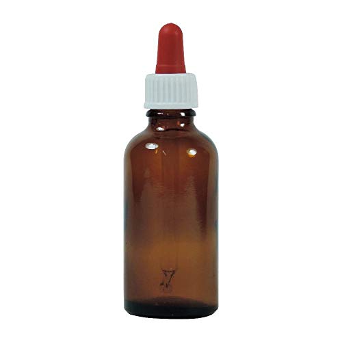 Viva-Haushaltswaren – 10 frascos cuentagotas de Vidrio, para Farmacia, Color marrón, Vidrio, marrón, 30 ml