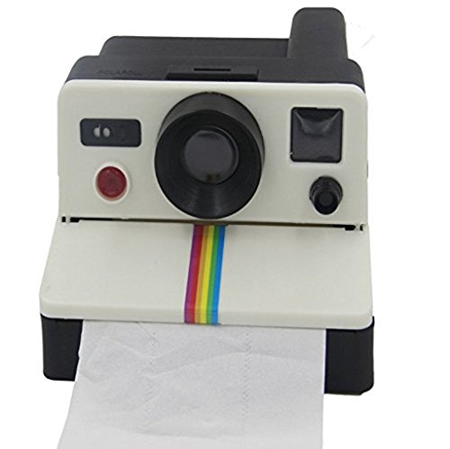 Winterworm Retro creativa cámara diseño de portarrollos de papel higiénico Tissue Box Covers