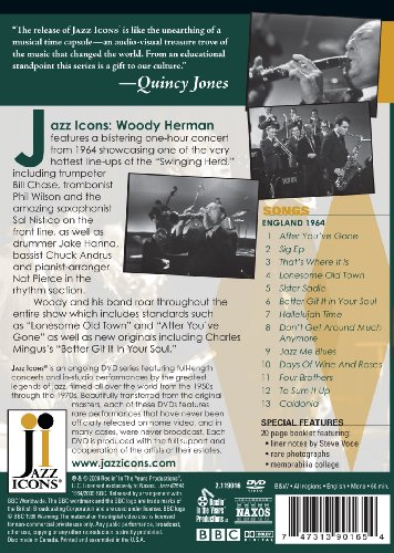 Woody Herman Live in '64 (Jazz Icons) [Reino Unido] [DVD]