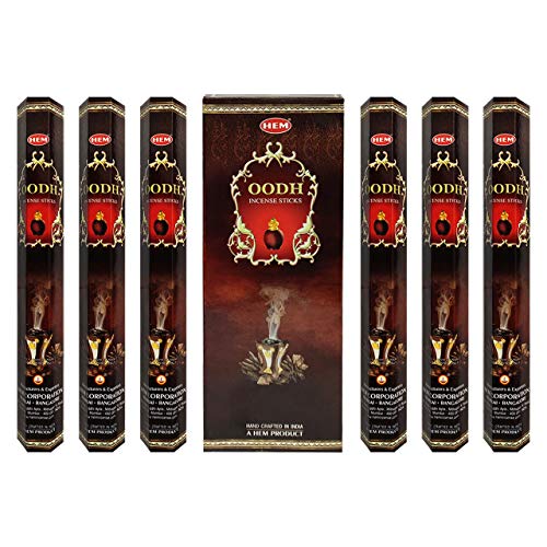YesMandala Incienso Hem - OODH - Agarwood - 6 Cajas x 20 Varillas