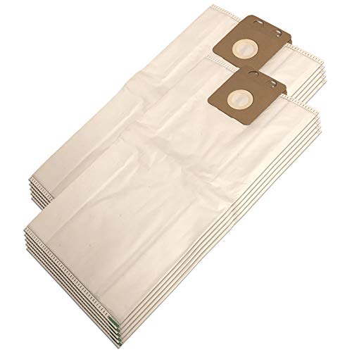 10 Bolsas de aspiradora para NILFISK GD911, GDP2000, GDS1010, GDS3020, Go 111, Go 111 VC 300, HDS 1005, HDS 1010, HDS 2000, Thor, Thor Eco