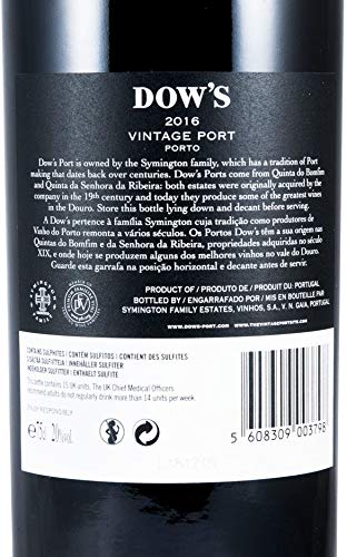2016 Dow's Vintage Port