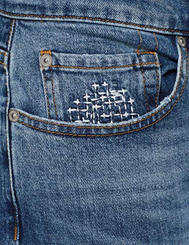7 For All Mankind Onlvenice S/l Lace Top Noos Wvn Vaqueros Slim, Azul (Light Blue DH), W40/L35 (Talla del Fabricante: 40) para Hombre