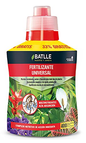 Abonos - Fertilizante Universal Botella 400ml - Batlle