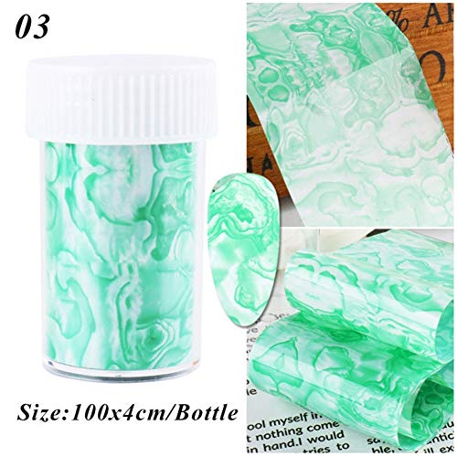 Accesorios de uñas de Arte de uñas de Arte Cielo Estrellado Etiqueta de la Botella 6-Color Rojo clásico Neto de Dali del Clavo del patrón Transferencia de la Etiqueta del Partido DIY uñas Consejos