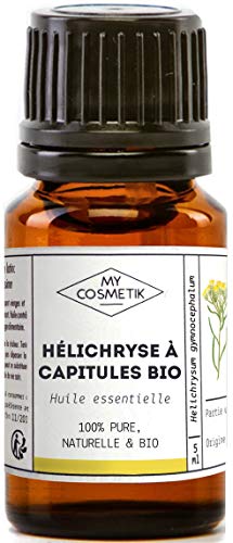 Aceite esencial de cabezas de Helichrysum orgánico - MyCosmetik - 10 ml