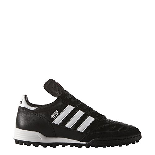 adidas Originals Mundial Team, Botas de fútbol Unisex Adulto, Black/Running White FTW/Red, 44 EU