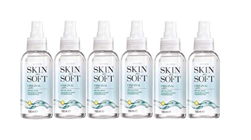 Avon - Sprays de aceite corporal en seco So Soft con jojoba y citronelol, la alternativa al repelente de insectos (6 botellas de 150 ml)