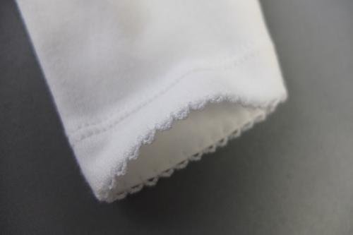 BABIDU Body Cuello Algodon, Blanco, 24 Meses Bebe-Unisex