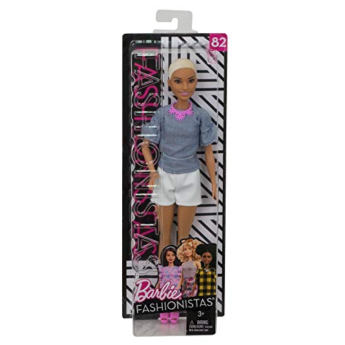 Barbie Fashionista, Muñeca Punto fashion, juguete +7 años (Mattel FNJ40) , color/modelo surtido