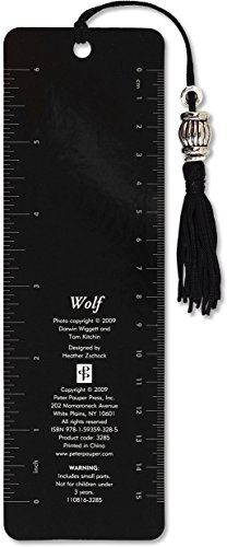 Beaded Bookmark Wolf