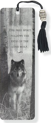 Beaded Bookmark Wolf