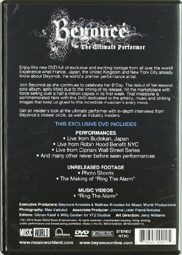 Beyonce' - The Ultimate Performer [USA] [DVD]