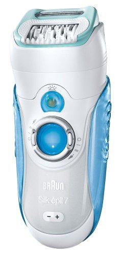 Braun Silk-épil 7 Depiladora de Doble Acción 7771 - Utilizable bajo el agua, recargable, con tecnología exfoliante y 2 accesorios