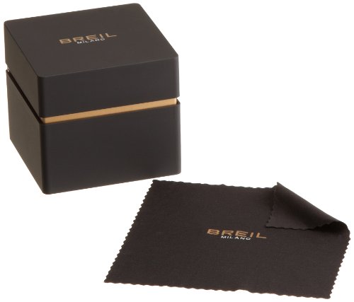 Breil Milano BW0435 - Reloj de Mujer de Cuarzo, Correa de Piel Color Negro