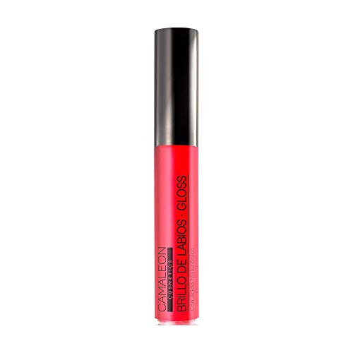 Camaleon Cosmetics, Magic Gloss Rojo, 1 unidad, 9ml