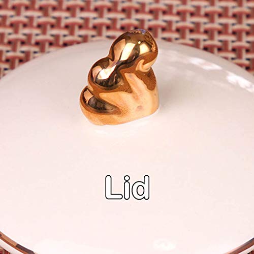 Cenicero a Prueba de Viento Alivio de flores de cerámica cenicero, clásicas, cristal, Cigarrillos Cenicero, cubierta Uso al aire libre, tarro de la joyería, monedas banquero, Diamante Casa Jardín al A