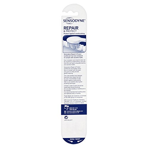 Cepillo de dientes Sensodyne Repair & Protect suave y sensible