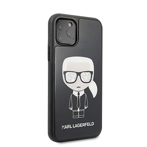 CG MOBILE - Carcasa para iPhone 11 Pro Karl Lagerfeld Iconic Body Negro