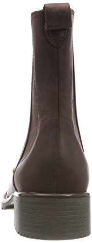 ClarksOrinoco Club Botas para Mujer, Marrón (Burgundy Leather), Talla 38
