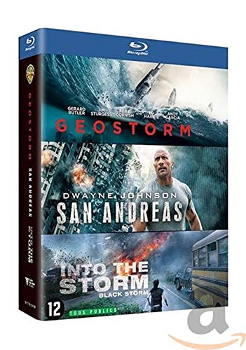 Coffret "Catastrophes naturelles" : Geostorm + San Andreas + Blackstorm [Blu-ray]