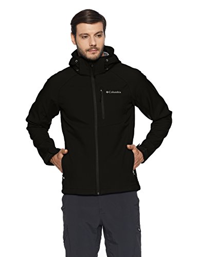 Columbia Cascade Ridge II Chaqueta Softshell, Hombre, Negro (Black), L