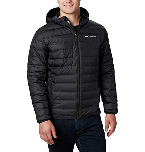Columbia Lake 22 Chaqueta de Plumas con Capucha, Hombre, Negro, M