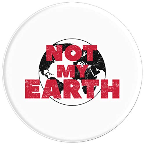 Conspiración del gobierno de la Tierra Plana, no de mi Tierr PopSockets Agarre y Soporte para Teléfonos y Tabletas
