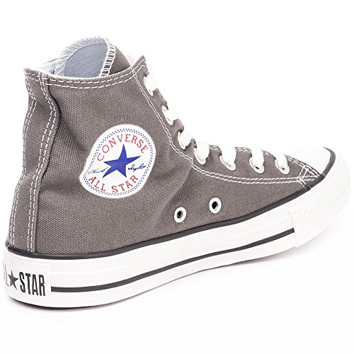 Converse Chuck Taylor All Star Hi Top, Zapatillas Unisex Adulto, Gris (Charcoal), 38 EU