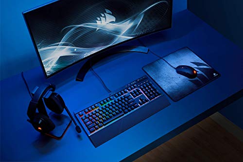 Corsair M55 RGB PRO, Ratón Óptico, Tamaño Único, Negro