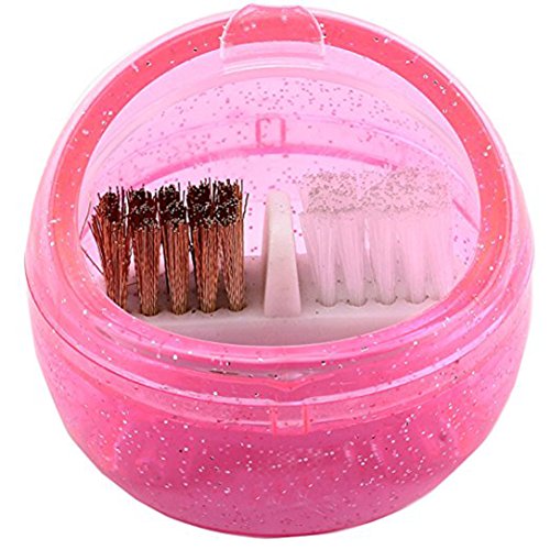 Crisnails® Limpieza de Fresa Torno Manicura Pedicura Limpiador con Brochas Cepillo