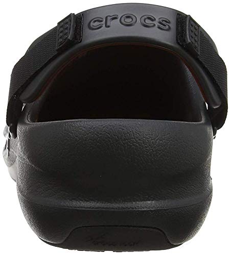 Crocs Bistro, Zuecos Unisex Adulto, Negro (Black), 46/47 EU